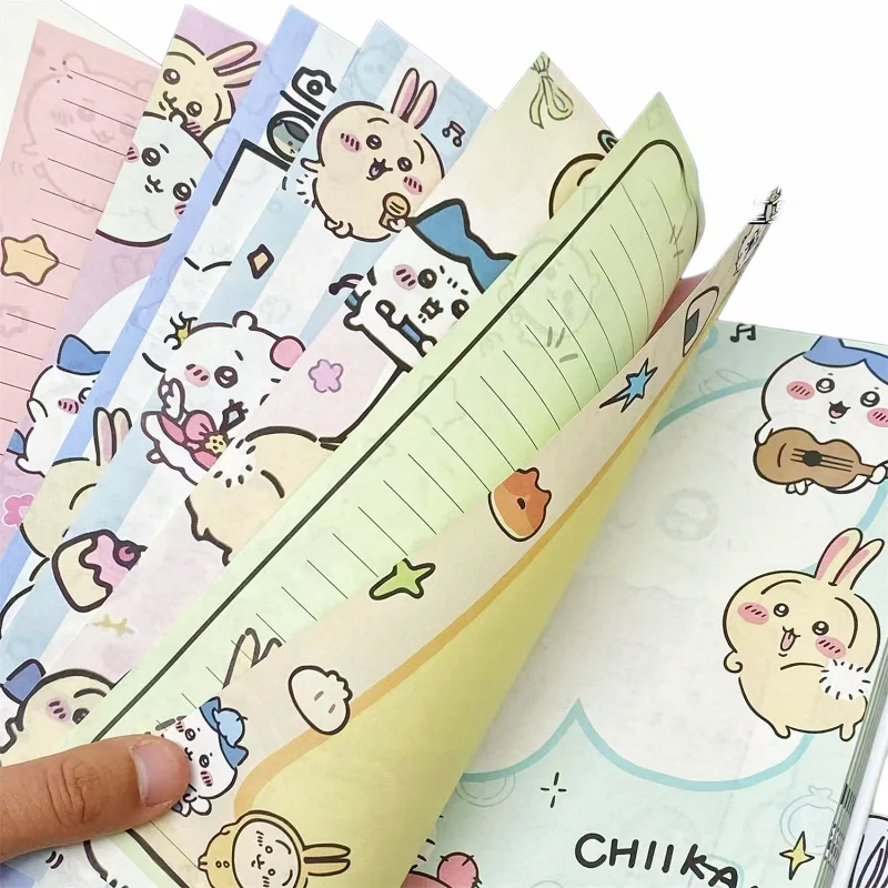 Scrapbooking - 치이카와 귀여운 디자인의 노트, 80장, 풀