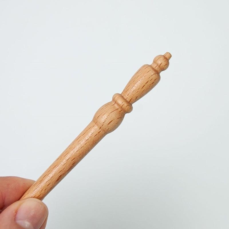 자수 후크 프랑스 자수 비즈 자수 비즈 스팽글 후크 - Wooden Crochet Hooks Ergonomic Handle 리뷰 및 가격