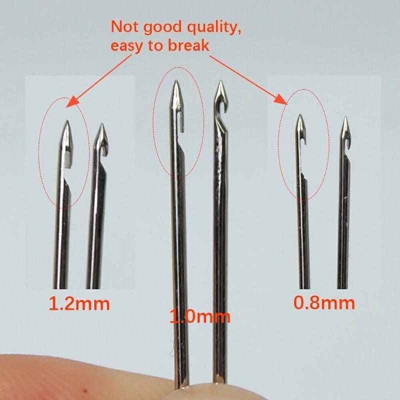 자수 후크 프랑스 자수 비즈 자수 비즈 스팽글 후크 - Wooden Crochet Hooks Ergonomic Handle 리뷰 및 가격