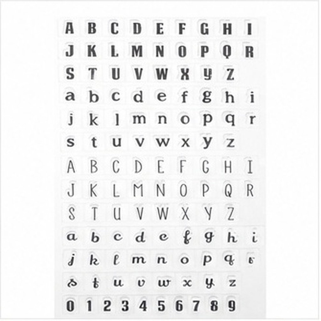투명한 실리콘 재질의 알파벳 스탬프 4개 세트, 부드러 - Clear Silicone Stamps For Card Making 리뷰 및 가격