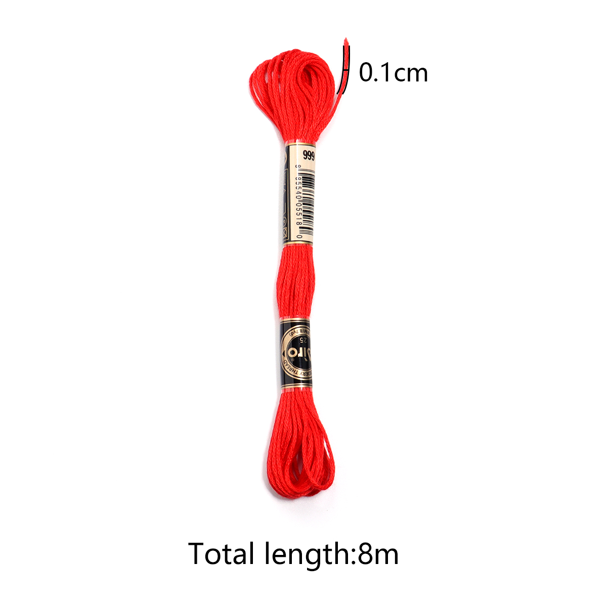 6개/세트 다색 폴리에스터 자수실 크로스 스티치 실 코 - Cotton Embroidery Thread Skeins 리뷰 및 가격