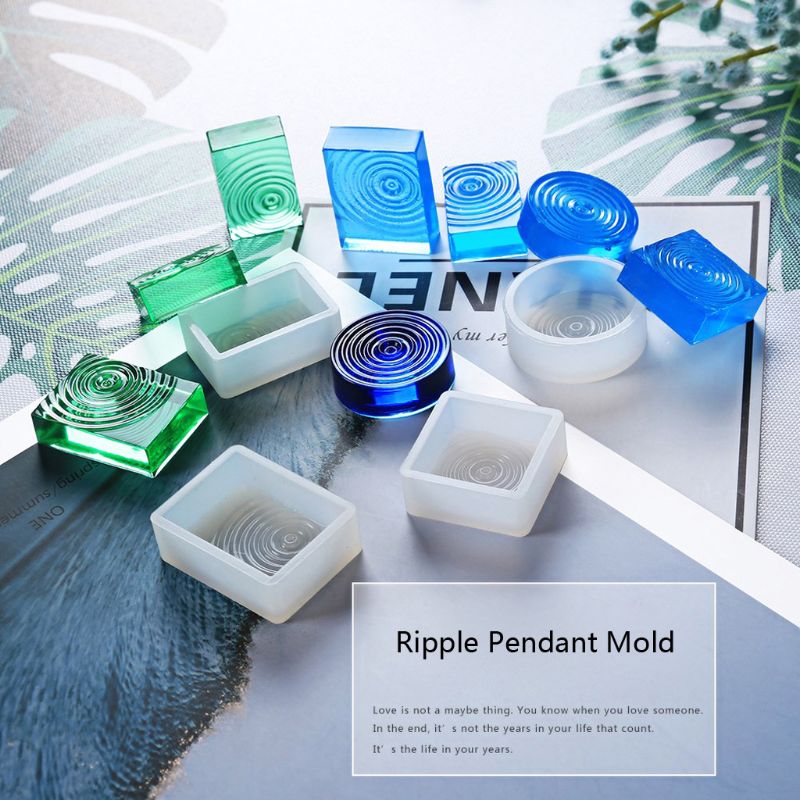 개/대 DIY 물 리플 클리어 실리콘 금형 에폭시 수지 - Silicone Epoxy Resin Molds Set 리뷰 및 가격